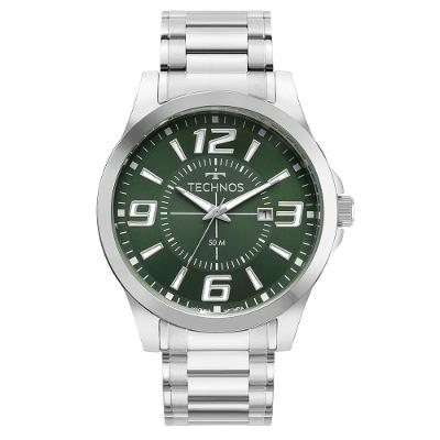Relógio Technos Masculino Racer Basico Prata - 2115kzzs-1v