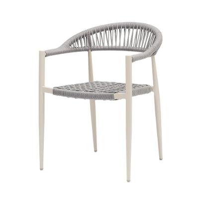 Cadeira área Externa Trancoso Rivatti Alumínio Areia Cinza