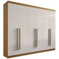 Guarda Roupa Da Vinci Plus Cinamomo Off White 6 Portas 6 Gavetas D?doro - 1