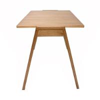 Mesa Jantar Barroco 132cm Retangular Madeira Cor Amêndoa