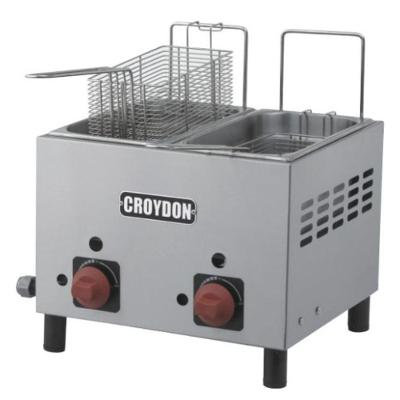 Fritadeira A Gás 6 Litros 2 Cestas F2AG Croydon