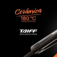 Prancha Chapinha Alisadora Taiff Cerâmica Action Preto Bivolt - 3