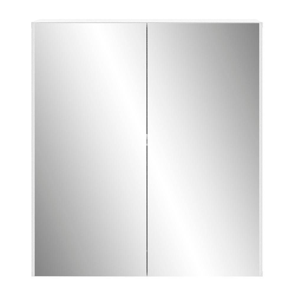 Sapateira 2 Portas Suspensa Com Espelho Nina Branca - 6