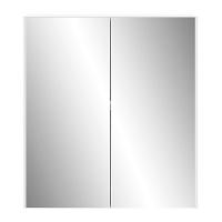 Sapateira 2 Portas Suspensa Com Espelho Nina Branca - 6