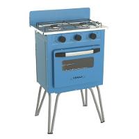 Fogão 2 Bocas Venax Gemini Vetro Azul Gás Glp - 1