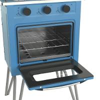 Fogão 2 Bocas Venax Gemini Vetro Azul Gás Glp - 4