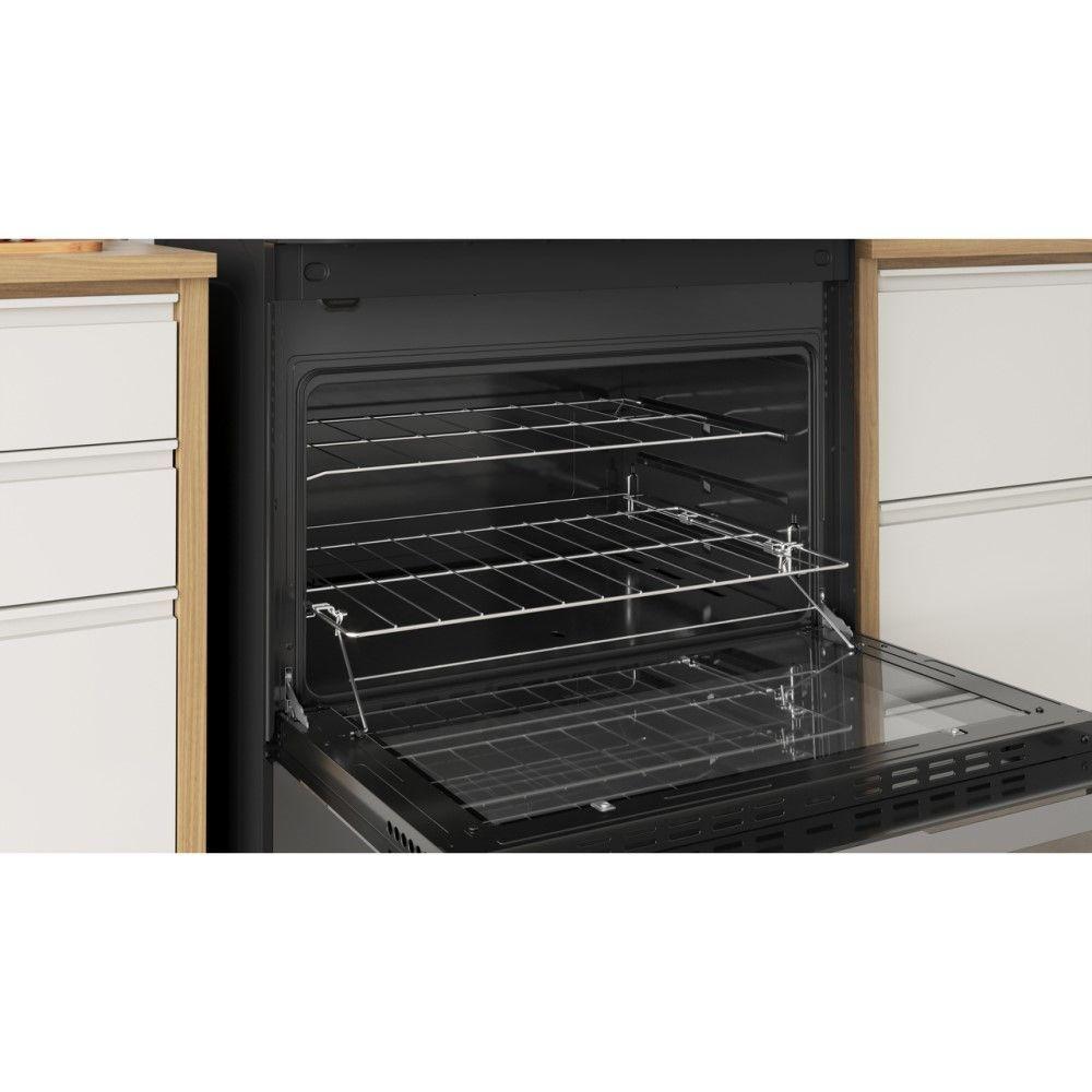 Fogão 5 Bocas Itatiaia Itamaster Digital Preto A Gás Com Tripla Chama - 5