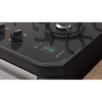 Fogão 5 Bocas Itatiaia Itamaster Digital Preto A Gás Com Tripla Chama - 10