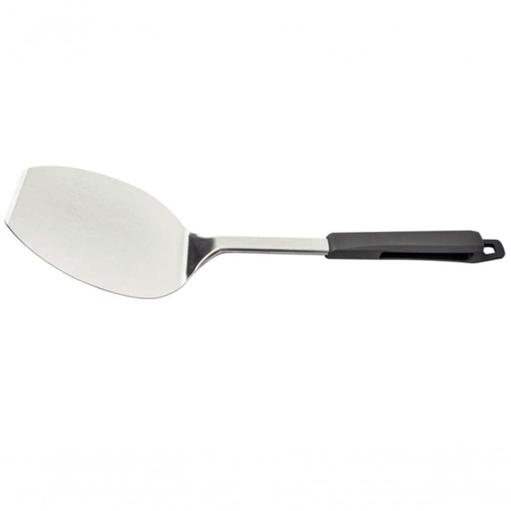 Espátula Para Pizza Tramontina Com Lâmina Em Aço Inox E Cabo De Polipropileno Cinza - 1