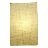 Arandela Retangular Retro Vivare Md-2029 Cúpula Em Tecido 18x10x30cm - Bivolt Rustico-bege 127-220v