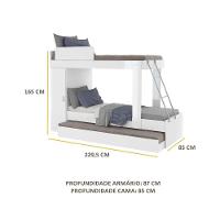 Treliche Para Colchão 78 X 188 Cm Branco
