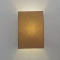 Arandela Retangular Retro Md-2002 Cúpula Em Tecido 25-16x10cm Palha - Bivolt - 5