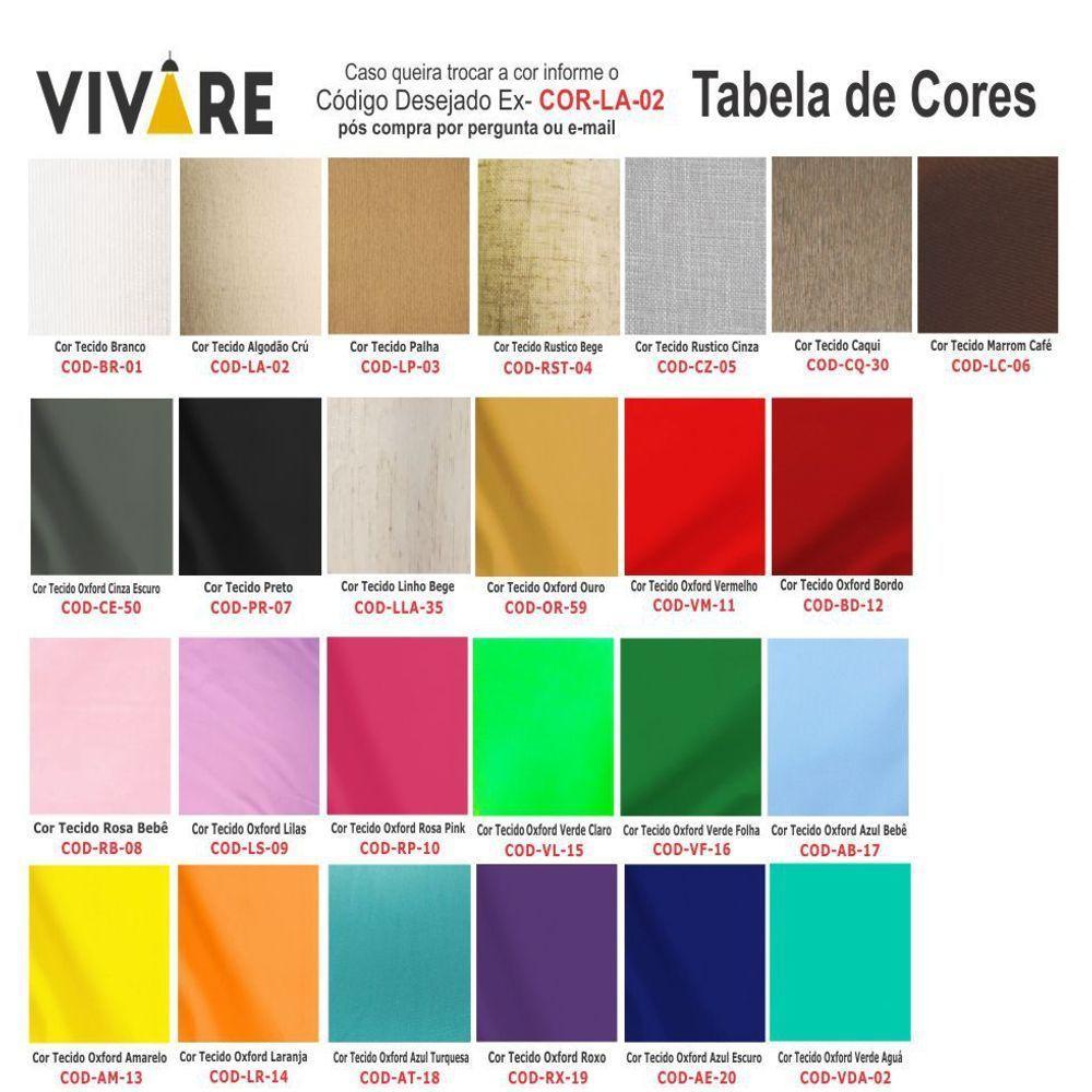 Lustre Pendente Quadrado Md-4223 Cúpula Em Tecido 15/13x13cm Linho Bege - Bivolt - 4