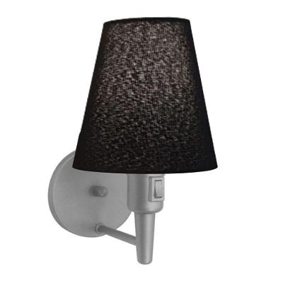 Lustre Pendente Quadrado Vivare Md-4006 Cúpula Em Tecido 21/50x50cm - Bivolt Cinza-preto 110v/220v