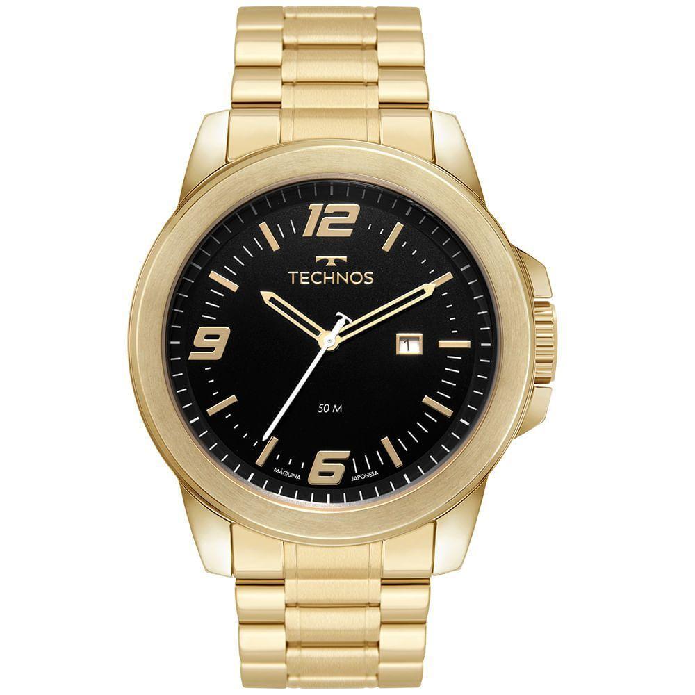Relógio Technos Masculino Racer Dourado - 2115ubj-1p - 1