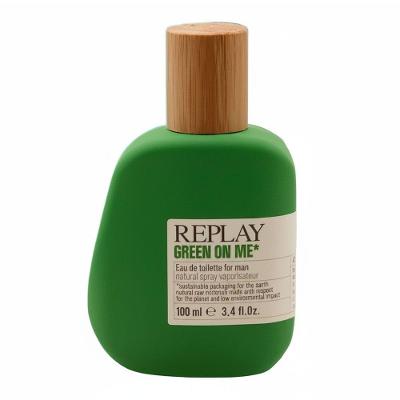 Replay Green On Me Eau De Toilette - Perfume Masculino 100ml