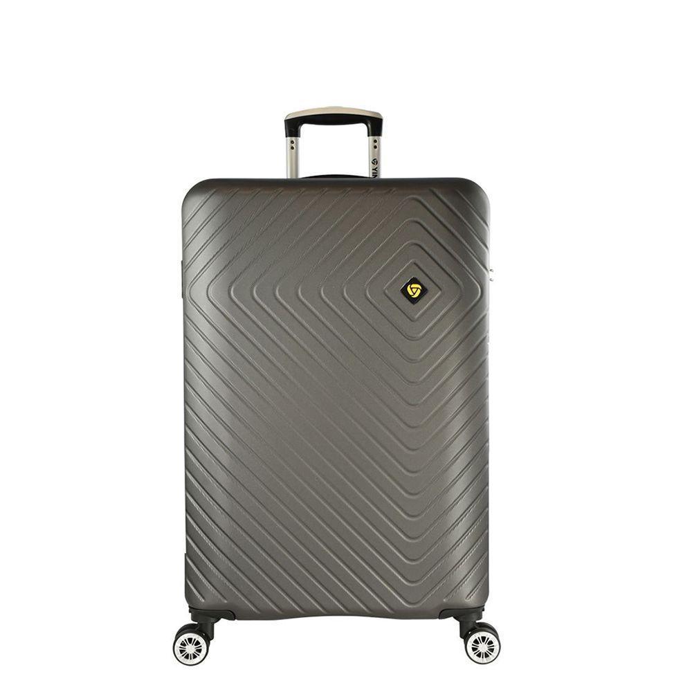 Mala De Bordo Pequena Abs Yins 21167 Cadeado Integrado Rodas Duplas 360º Amarelo Tam Pp Amarelo Pp - 1