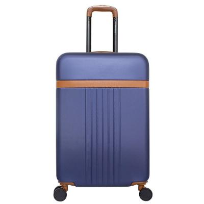Mala De Bordo Pequena Abs Yins 21199 Cadeado Integrado Rodas Duplas Giro 360º Azul P