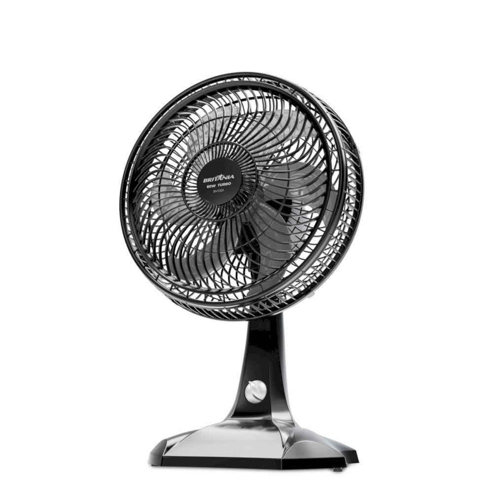 Ventilador De Mesa Britânia BVT301 60W Maxx Force Preto 220V - 4