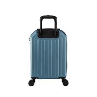 Mala De Bordo Pequena Em Abs Yins Angle 21162 Cadeado Integrado Rodas Giro 360 Azul P