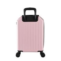 Mala De Bordo Abs Yins Angle 21162 Cadeado Integrado Rodas Giro 360 Rosa P - 3