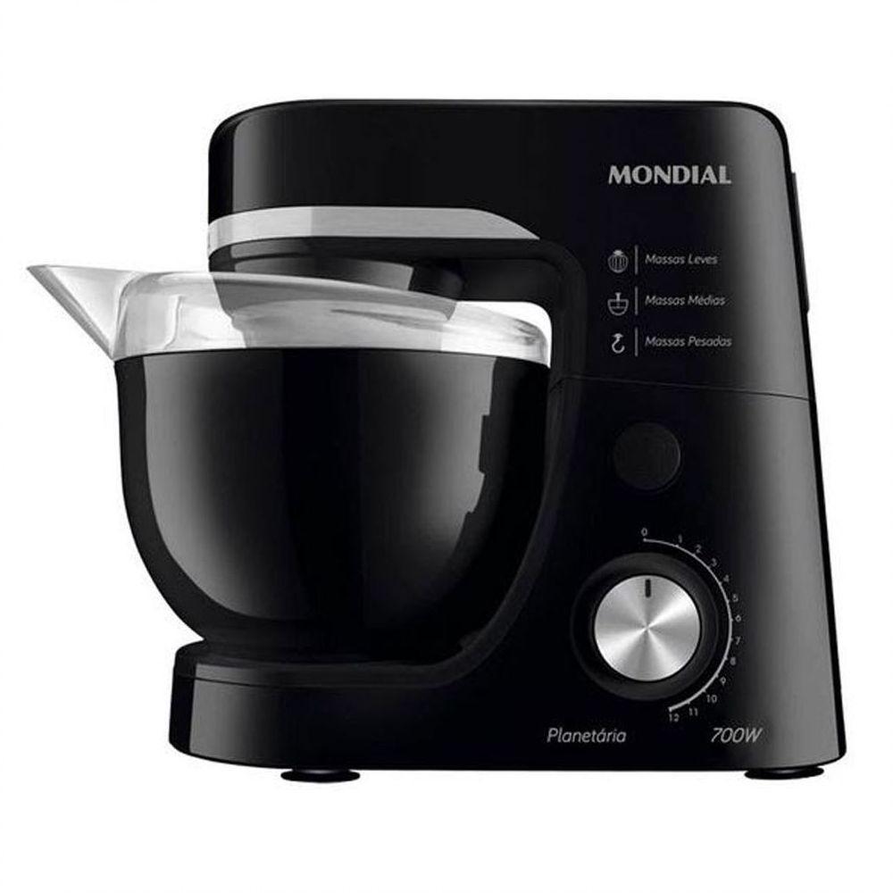 Batedeira Planetária Mondial 12 Velocidades 700w Bp-03 Preto 127v - 3