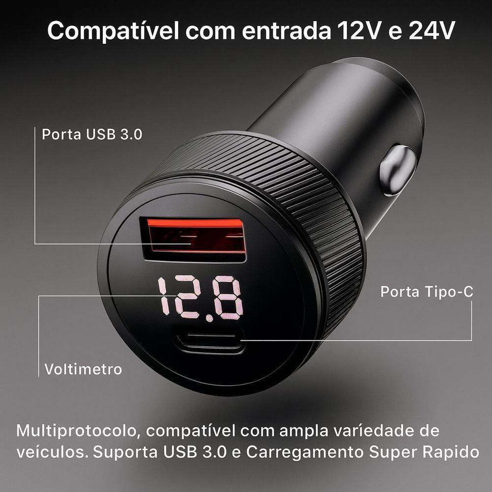 Cabo Carregador Veicular 3 Em 1 Starlink Mini 3m – Rápido, Seguro E Resistente - 3