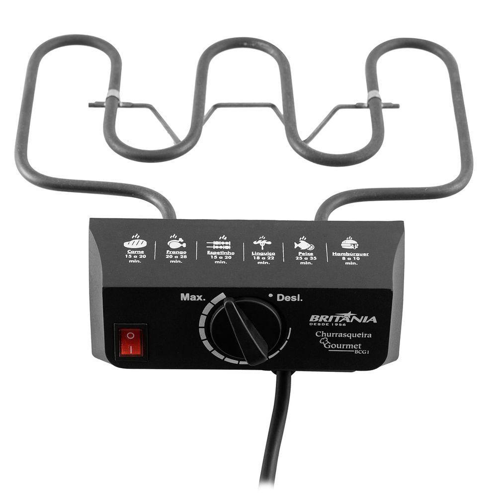 Churrasqueira Britânia Gourmet BCG1 1200W 220V - 4