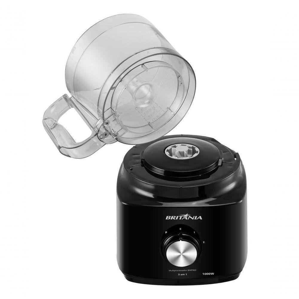Multiprocessador Britânia 3 Em 1 Lâminas Inox BMP900C 220V - 4