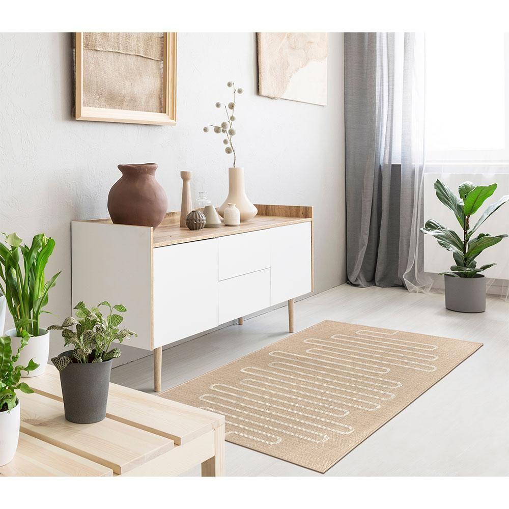 Tapete Art Boucle Lines 100x150cm Tapetes São Carlos - 1