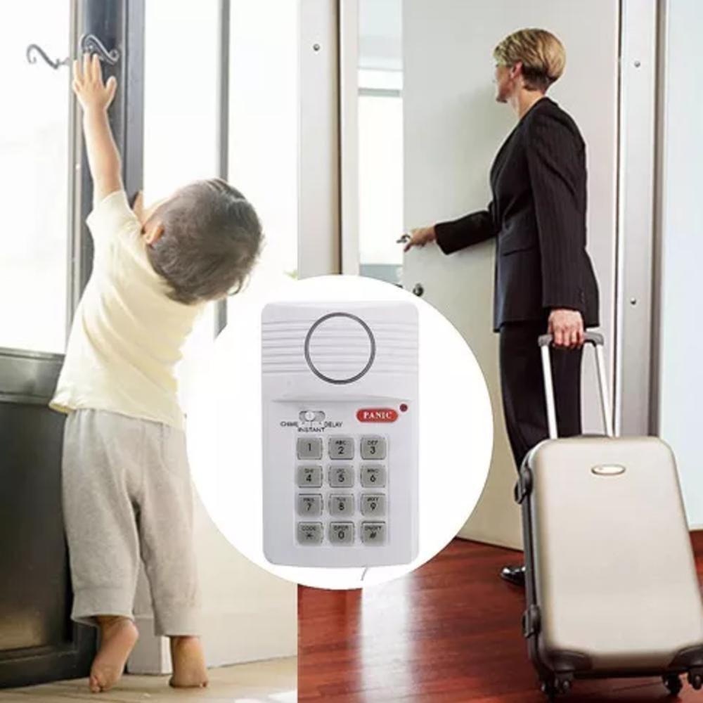 Kit Alarme Residencial E Comercial Sem Fio Com Teclado Numérico, Botão De Pânico E Sensor Magnético - 2