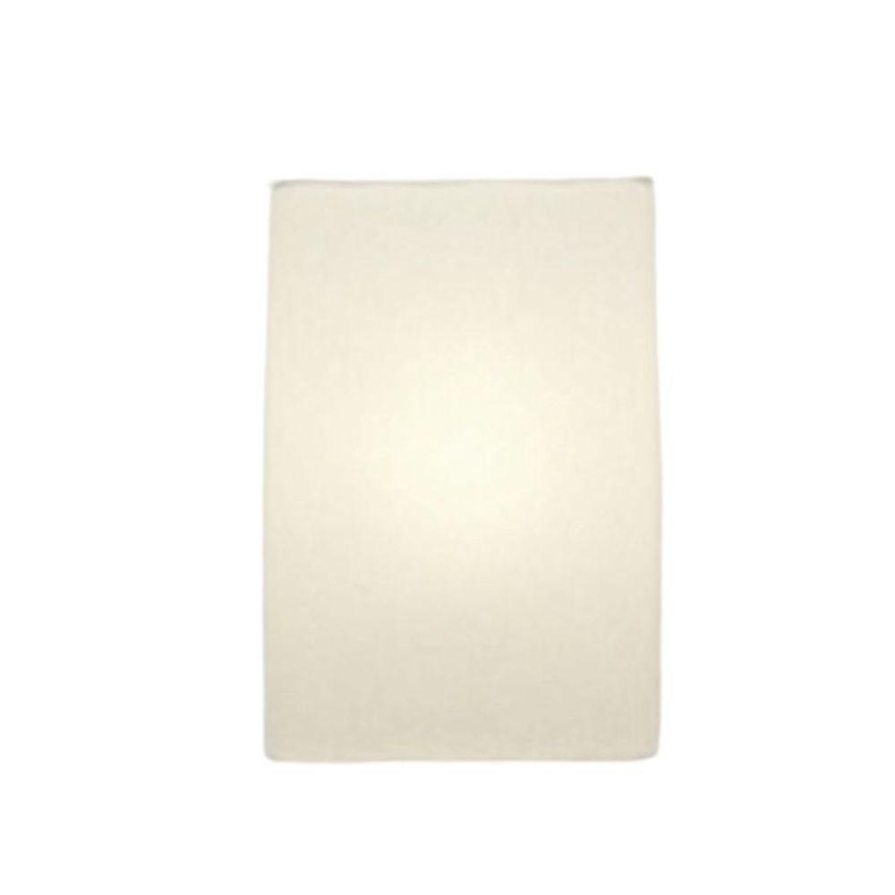 Arandela Retangular Retro Md-2029 Cúpula Em Tecido 18x10x30cm Branco - Bivolt - 1