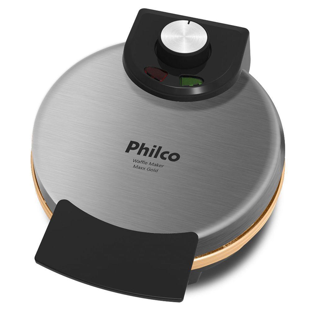 Waffle Maker Philco Maxx Gold PWM02PG 11 Níveis Temperatura 110V - 4