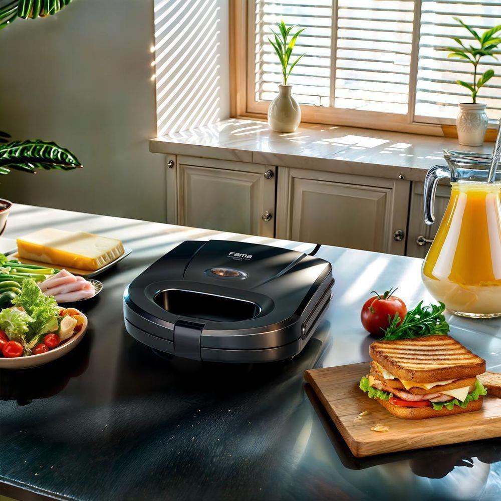 Sanduicheira E Grill Fama Dupla Resistência 750W FGR03A 110V - 8
