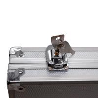 Maleta De Poker Profissional Com 200 Fichas Alumínio Luxo Completo Com Baralhos E Dados - 2