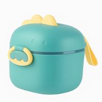 Pote Dosador Infantil De Leite Em Pó Verde P Com Colher Medidora E Tampa Vedada - 2