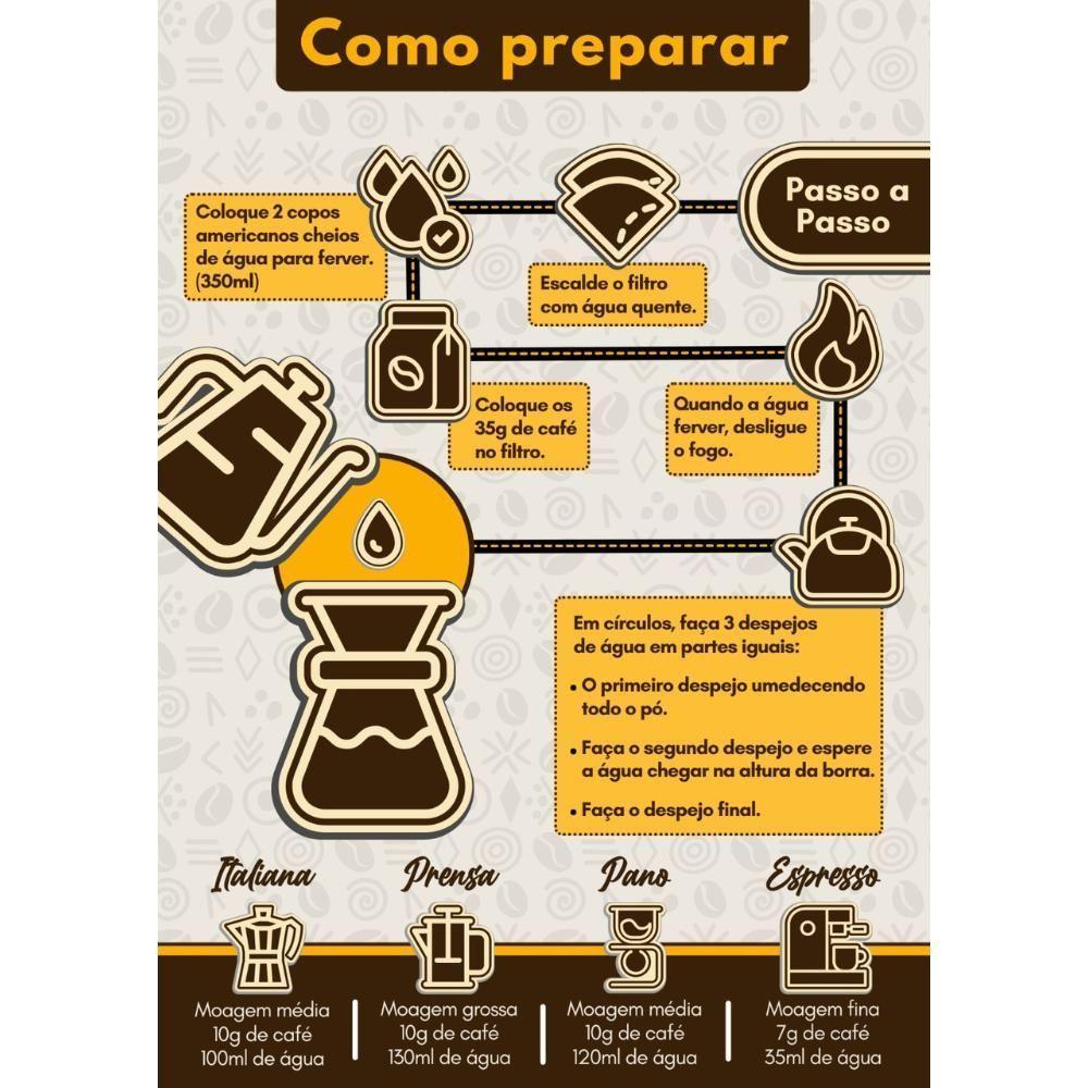 Café Kawá Espresso - 1kg Moído Grosso única - 6