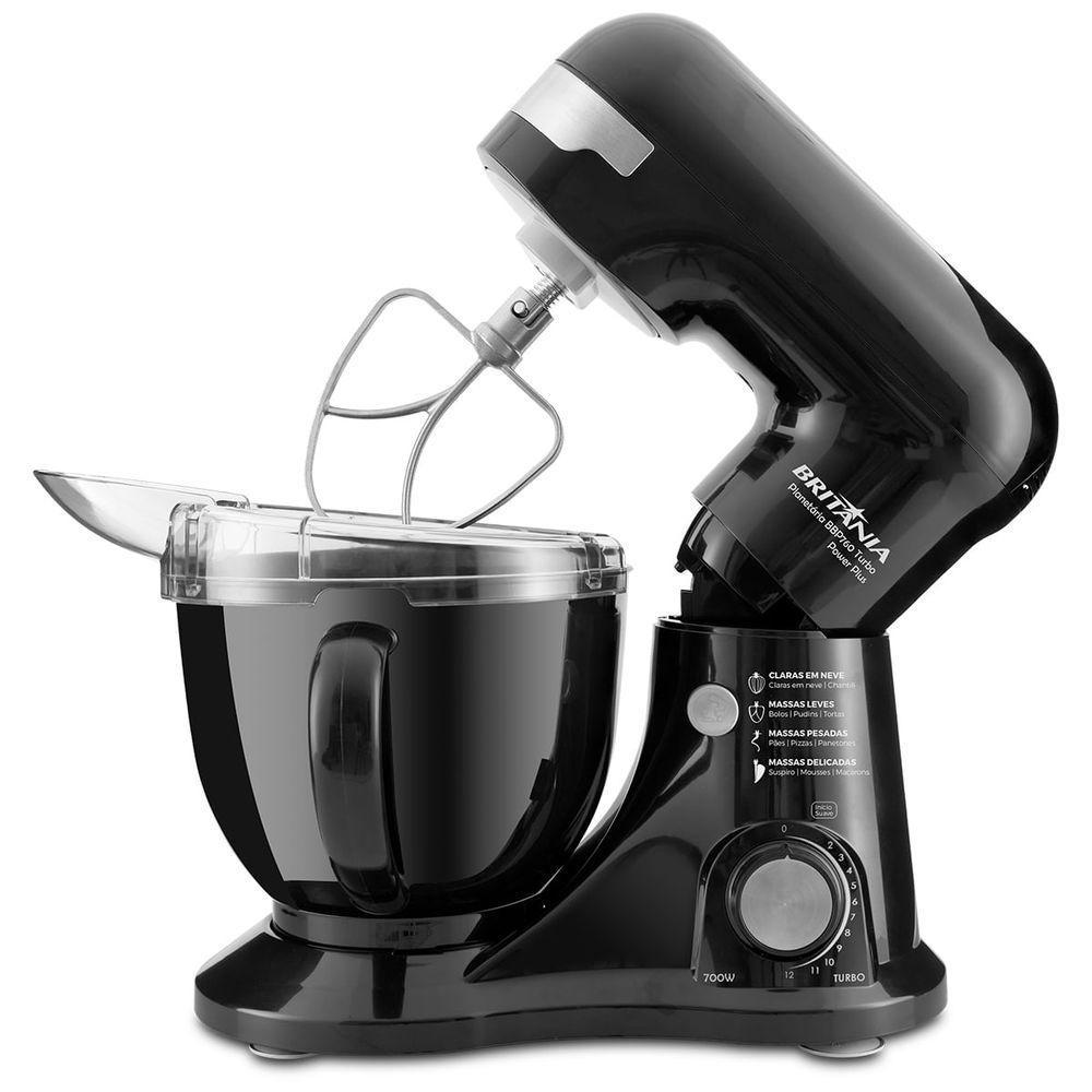 Batedeira Planetária Britânia BBP760P Power Plus Turbo 110V - 5
