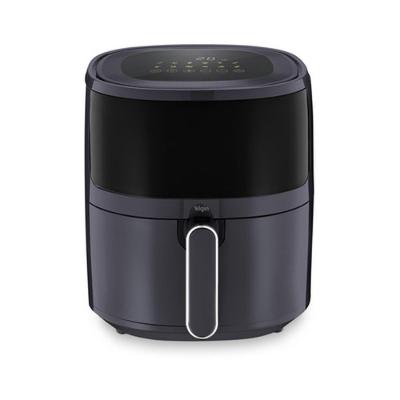 Fritadeira Elétrica Air Fryer Elgin AFJ50 5L 1700W Visor Transparente Digital Cinza 110V