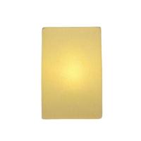 Arandela Retangular Retro Md-2029 Cúpula Em Tecido 18x10x30cm Algodão Crú - Bivolt - 1