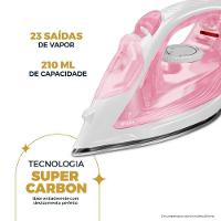 Ferro De Passar A Vapor Britânia Rosa  BFVE01A 220V - 2