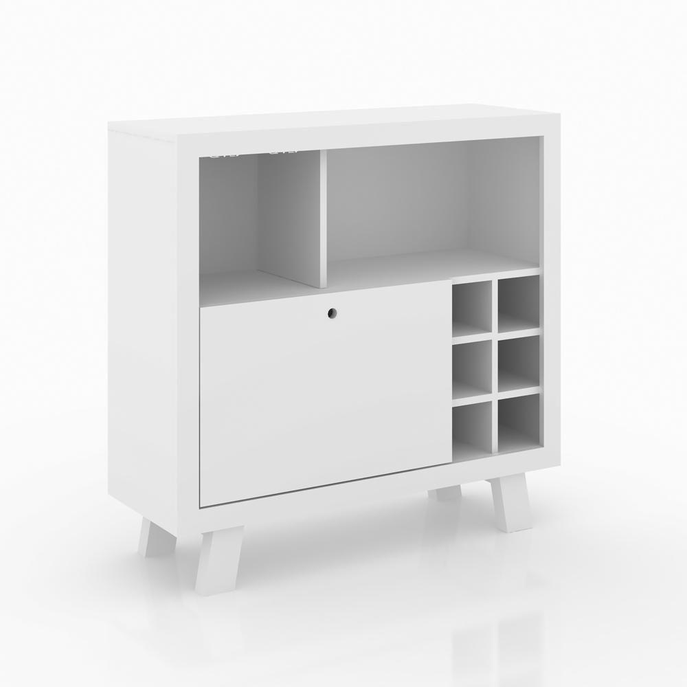 Adega Bar Com 1 Porta Multimóveis Cr50001 Branca - 3