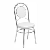 Kit 4 Cadeiras Cc10 Cromadas Debrum Treparoni Branco - 2