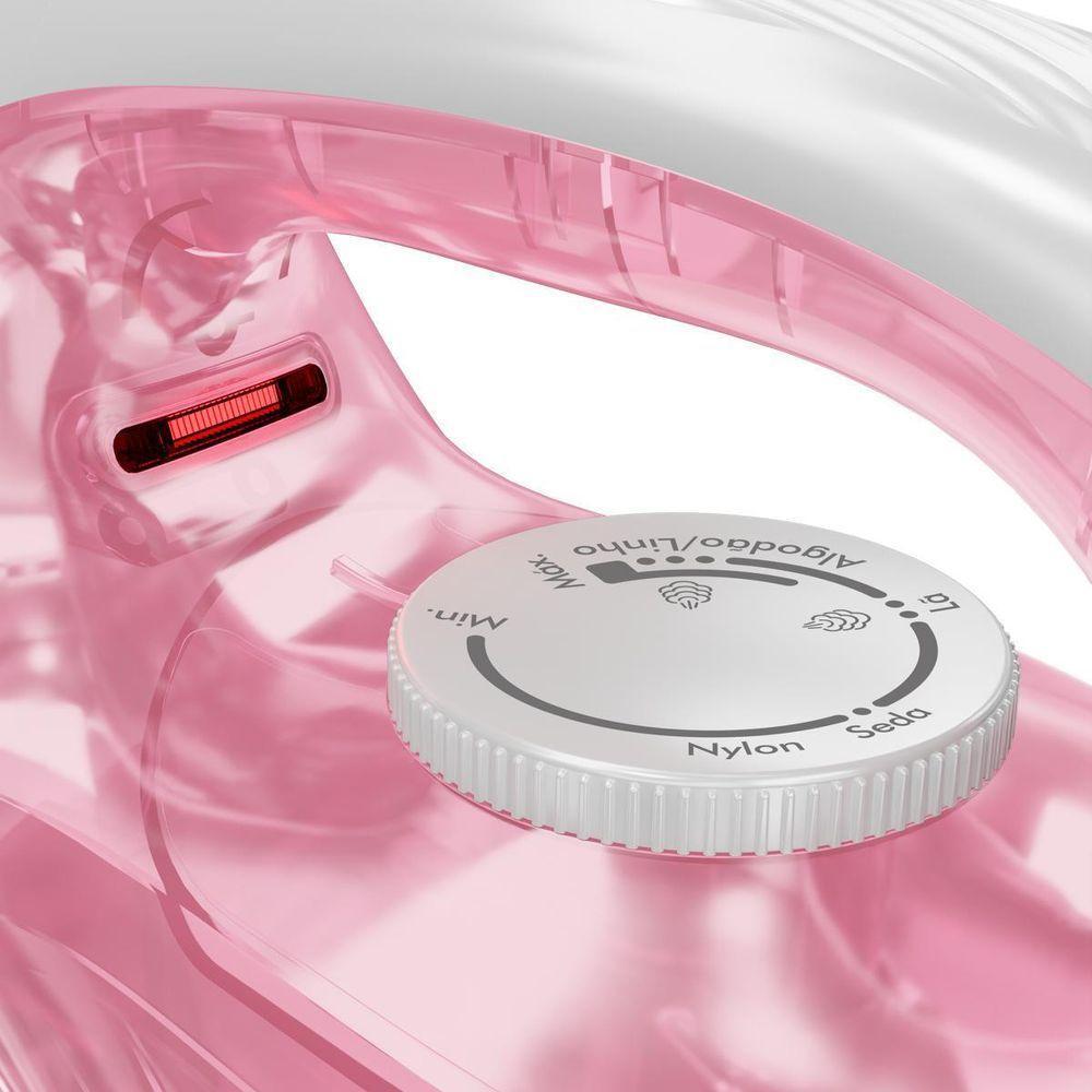 Ferro De Passar A Vapor Britânia Rosa  BFVE01A 110V - 9