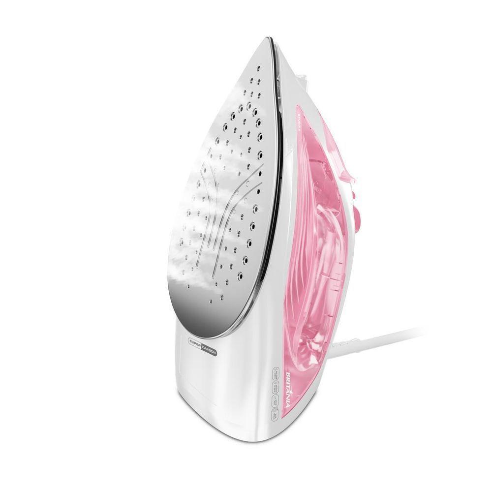 Ferro De Passar A Vapor Britânia Rosa  BFVE01A 110V - 10