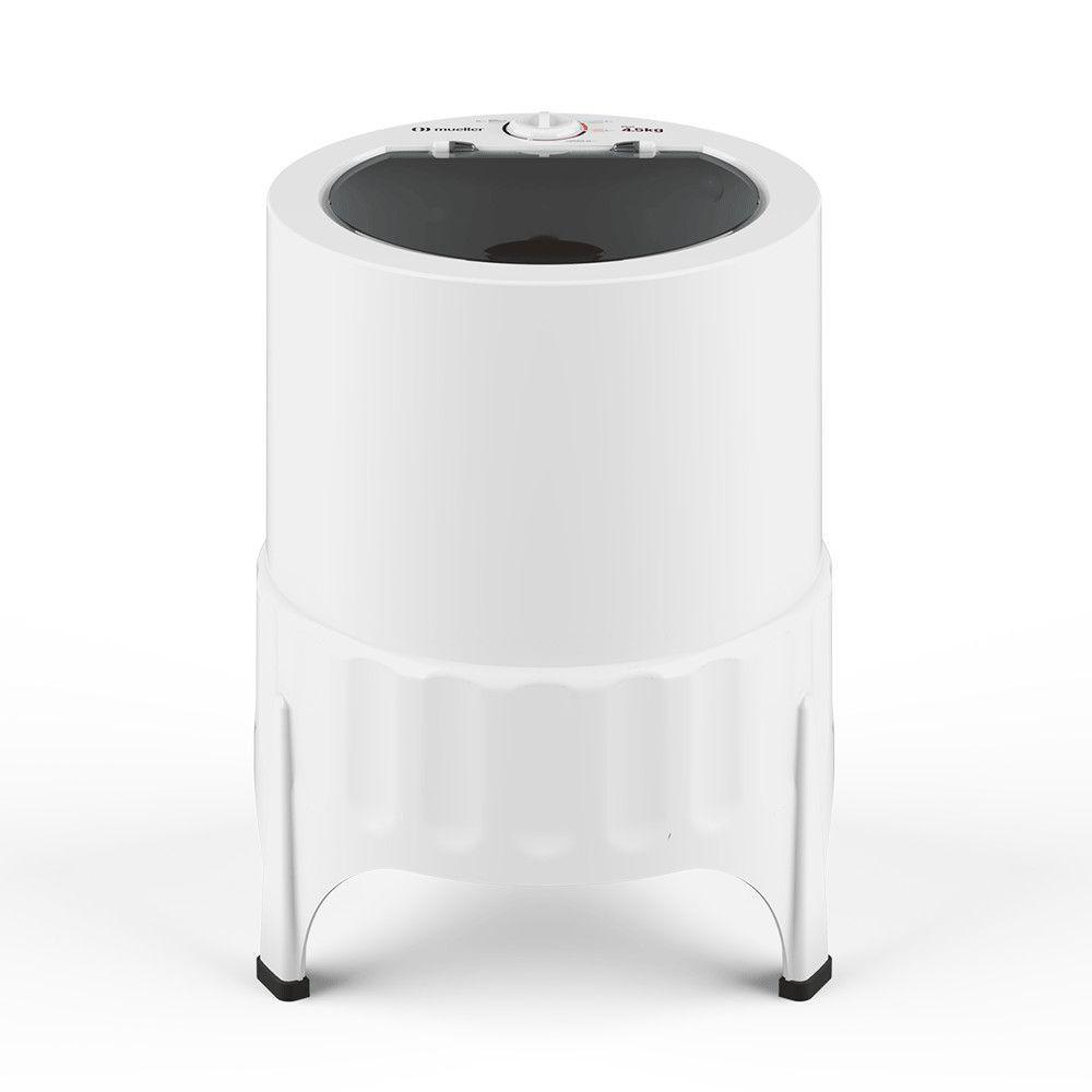 Tanquinho Plus 4.5 Kg Semiautomático Timer Mueller Branco 220V - 1