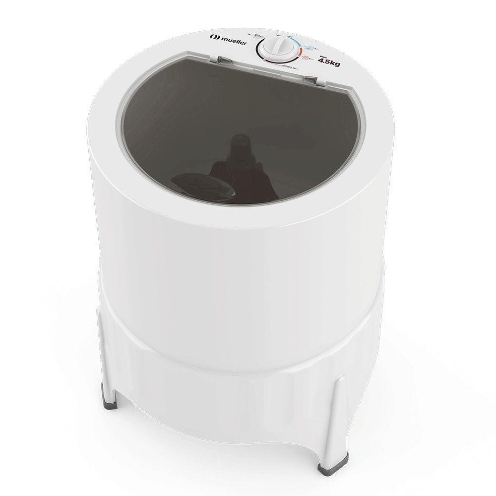 Tanquinho Plus 4.5 Kg Semiautomático Timer Mueller Branco 220V - 3
