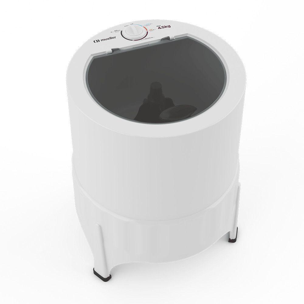 Tanquinho Plus 4.5 Kg Semiautomático Timer Mueller Branco 220V - 9