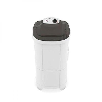 Tanquinho Mueller Superpop 4kg Semiautomático 4 Programas De Branco 110V
