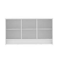 Buffet Aparador 3 Portas 136cm Com Tampo 25mm Verbena - Branco - 5